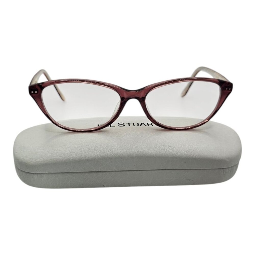 JILL STUART women's JS315-3 Eyeglasses Petite 52-15-135 Pink Crystal FRAMES ONLY - Picture 1 of 13